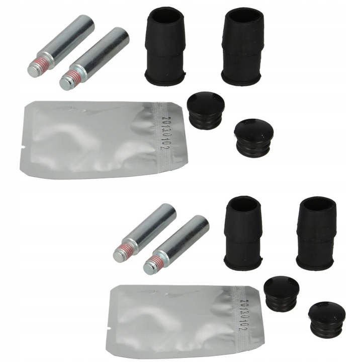 2x ZESTAW NAPRAWCZY ZACISKU PROWADNICE TULEJE