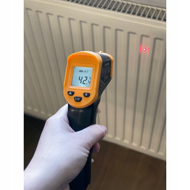 Pirometr Termometr Bezdotykowy -50 +500 Miernik Temperatury na Podczerwień