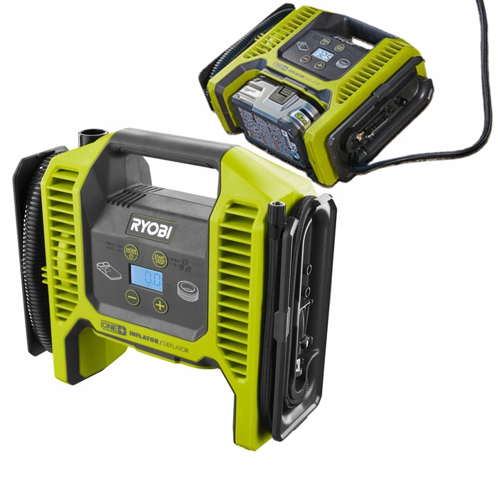 RYOBI KOMPRESOR POMPKA AKUMULATOROWA PROGRAMOWALNY INTERFEJS R18MI-0 18V