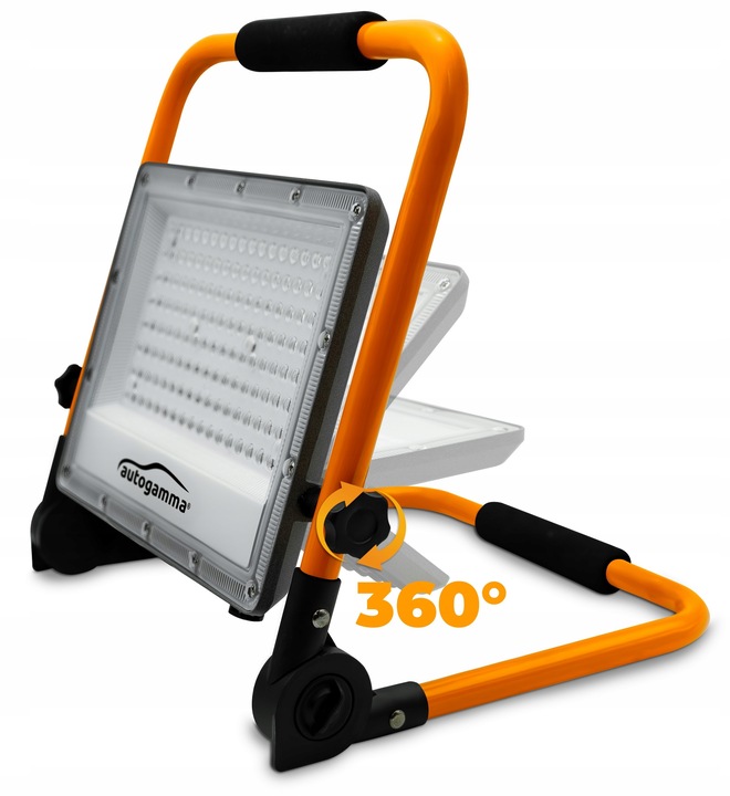 Halogen LED Naświetlacz Lampa 100W 10000LM 4000K Oświetlenie Garaż