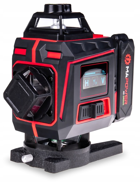 LASER KRZYŻOWY POZIOMICA LASEROWA 360 PŁASZCZYZNOWA LASER ZIELONY +