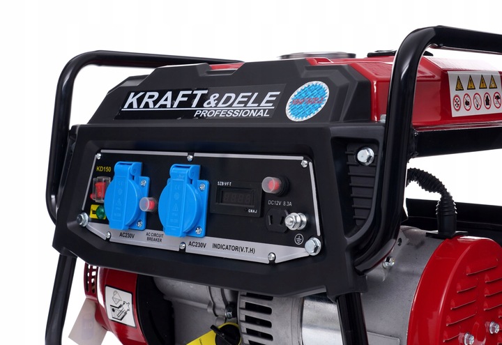 AGREGAT PRĄDOTWÓRCZY GENERATOR PRĄDU 1500W 3KM