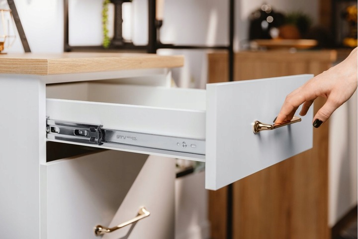 Prowadnica GTV VERSALITE PLUS kulkowa H45 550mm cichy domyk