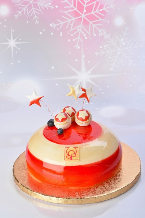 PODKŁAD OKRĄGŁY pod ciasto TORT gruby ZŁOTY - 30 cm