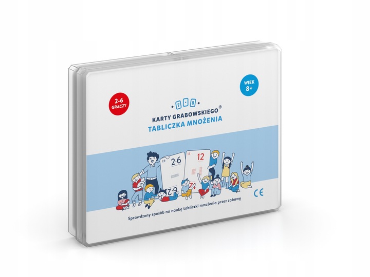 Karty Grabowskiego Tabliczka mnożenia - 56 gier