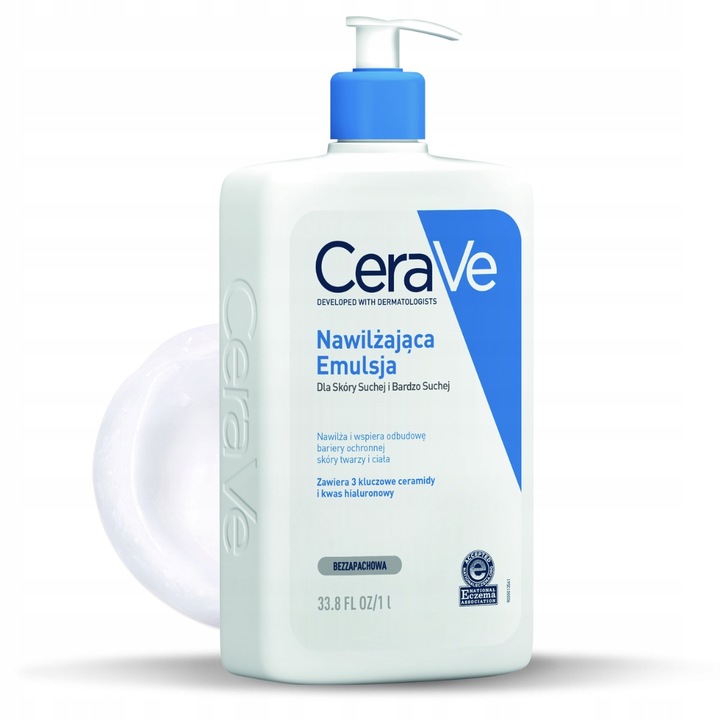 CeraVe Nawilżająca Emulsja I Ochrona Skóry Suchej I Bardzo Suchej 1000ml