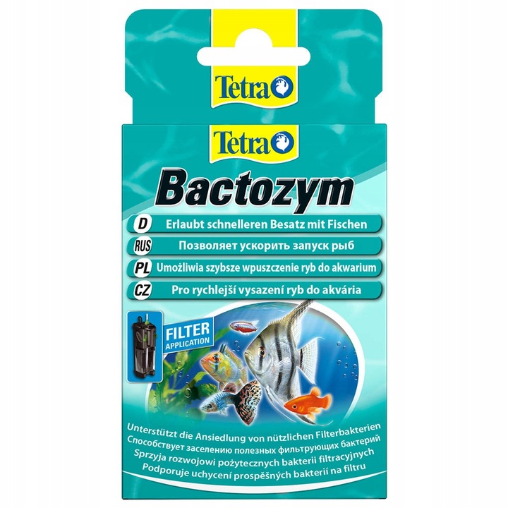 Tetra Bactozym Enzymy dla bakterii 10 kapsułek