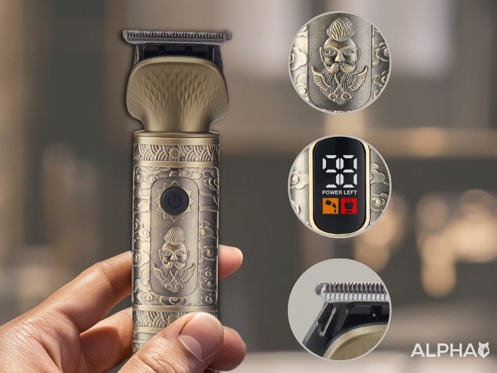 Maszynka Do Strzyżenia Włosów, Brody 7W1 - Trymer Do Nosa + Golarka