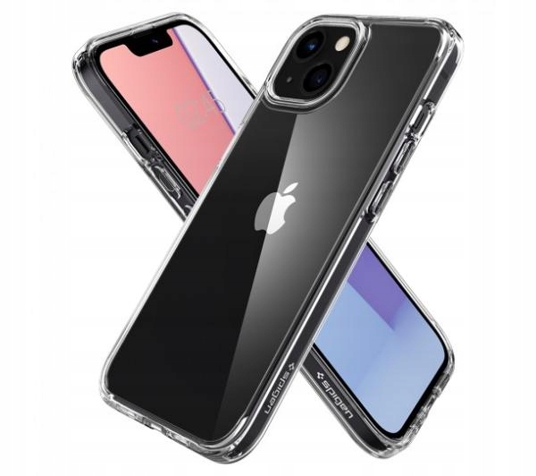 Etui plecki Spigen Ultra Hybrid Przeźroczyste Bezbarwne do Apple iPhone 13