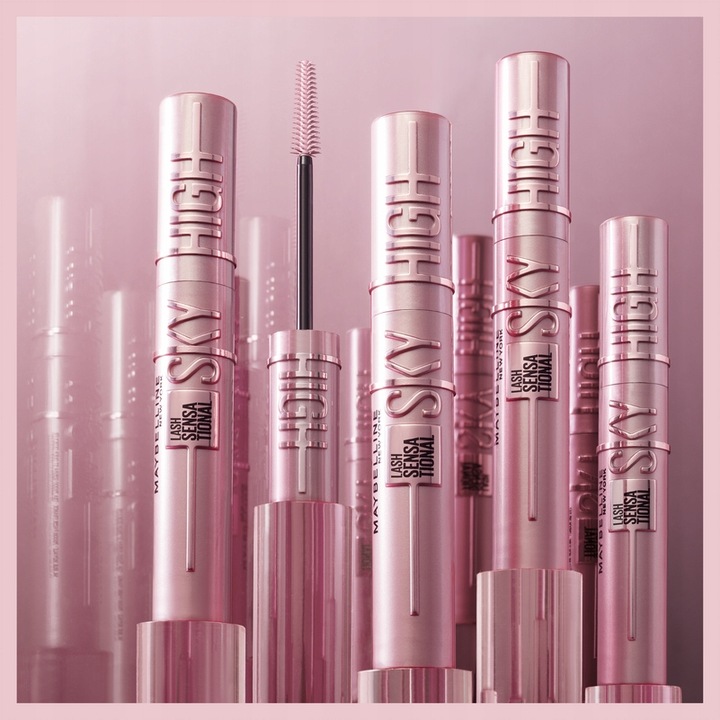 Sky High Tusz Do Rzęs Maybelline Czarna Mascara Wydłużająca 7,2 ml