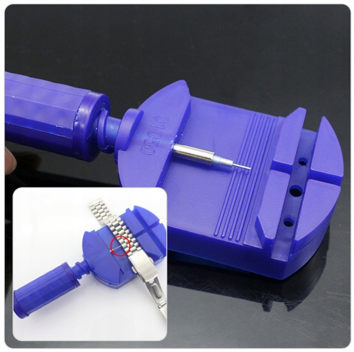 ZESTAW NARZĘDZI ZEGARMISTRZOWSKI KLUCZ IMAK + ETUI