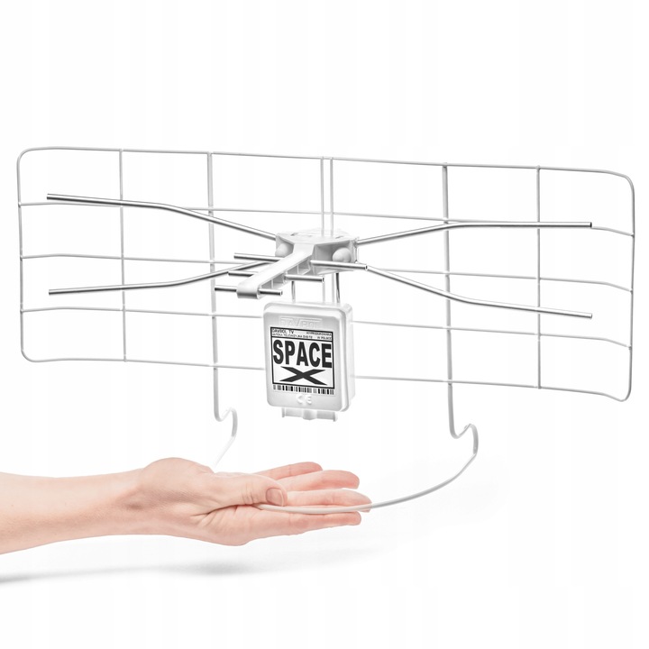 Antena SpaceX z dużą ochroną do telewizji naziemnej na 100km od