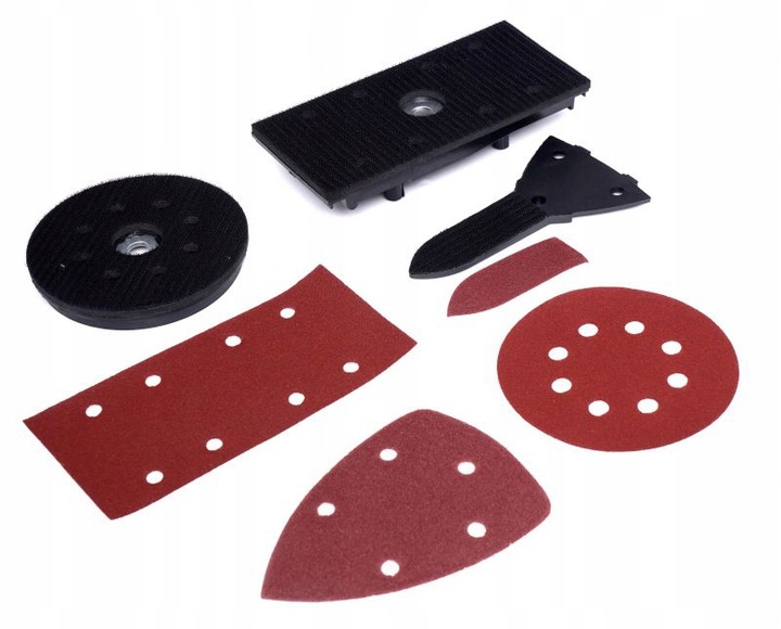 SZLIFIERKA OSCYLACYJNA MIMOŚRODOWA WIELOFUNKCYJNA DREWNA METALU 4w1 1200W