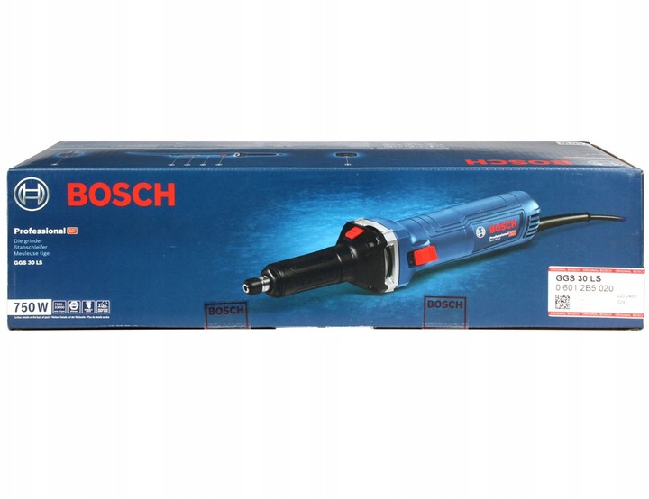 SZLIFIERKA PROSTA 750W GGS 30 LS BOSCH