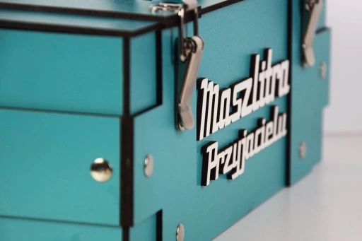 Skrzynka Alkohol MaszLitra Prezent na Urodziny Taty Dziadka Święta Kolegi