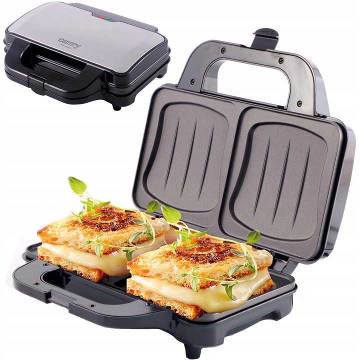 Opiekacz Do Kanapek Tostów XXL Duży Solidny Toster Sandwich 1300W XXL