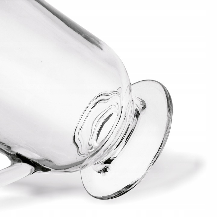 SZKLANKI do KAWY KUBEK z Uchem WYSOKIE Szklane Tadar Latte Mocha 6x300 ml