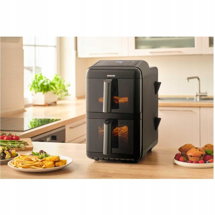 Air Fryer Frytkownica beztłuszczowa Sencor 1250BK 11,6L 3000W 10