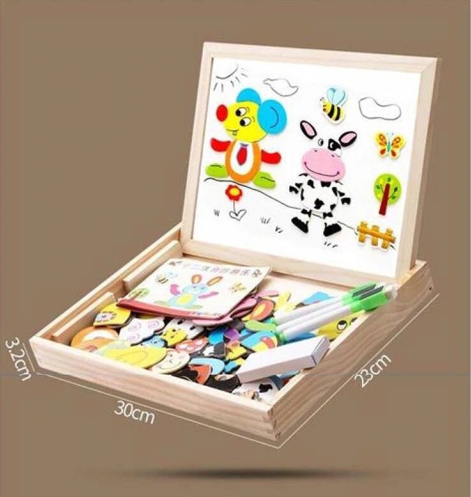 EDUKACYJNA duża WIELOFUNKCYJNA tablica MAGNETYCZNA