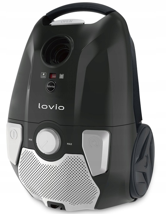 Odkurzacz workowy HEPA TURBOSZCZOTKA CICHY MOCNY 14w1 +3 WORKI 900W LOVIO