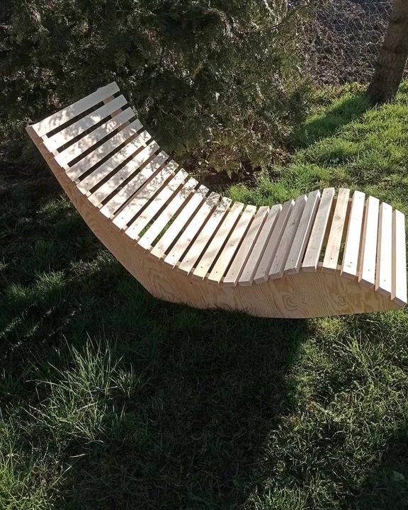 Leżak bujany ogrodowy, hit cenowy! Wysyłany w całości! Polski producent