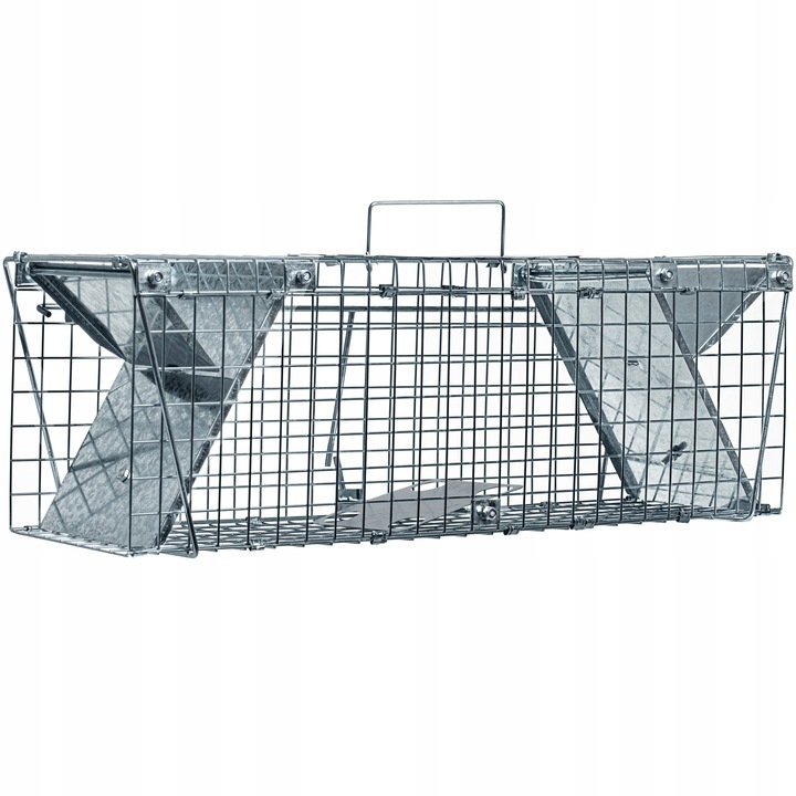 DUŻA PUŁAPKA NA KUNY SZCZURY LISY WYDRY ŁASICE ŻYWOŁAPKA ŁAPKA