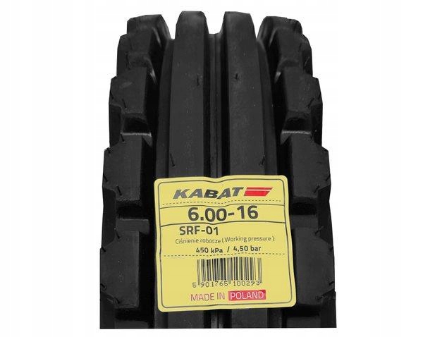 Opona rolnicza Kabat 6.00-16 SRF-01 6PR TT