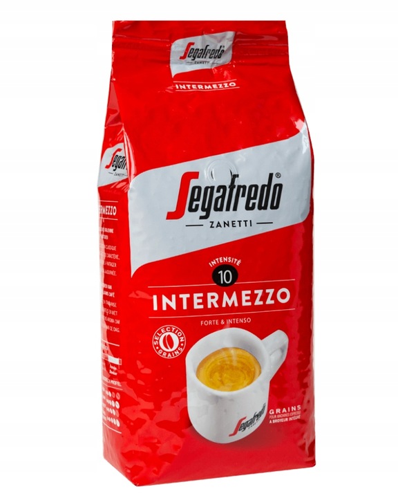 Kawa ziarnista SEGAFREDO INTERMEZZO 1 kg + GRATIS videobook