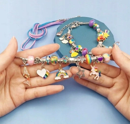 ZESTAW DO ROBIENIA BRANSOLETEK NASZYJNIKÓW PREZENT