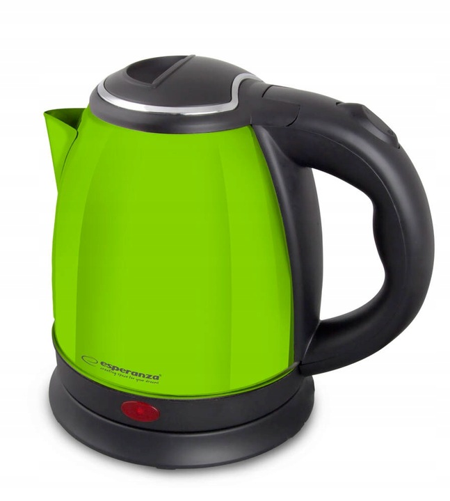 CZAJNIK ELEKTRYCZNY BEZPRZEWODOWY MAŁY 1L 1350W STALOWY ESPERANZA