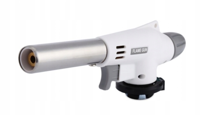 PALNIK GAZOWY OPALARKA LUTLAMPA + 6 x KARTUSZE GAZY NABOJE + RĘKAWICE