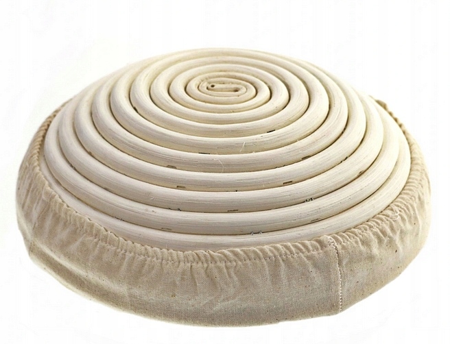 KOSZYK RATAN FORMA DO WYRASTANIA CHLEBA 25 cm garowania ciasta na chleb