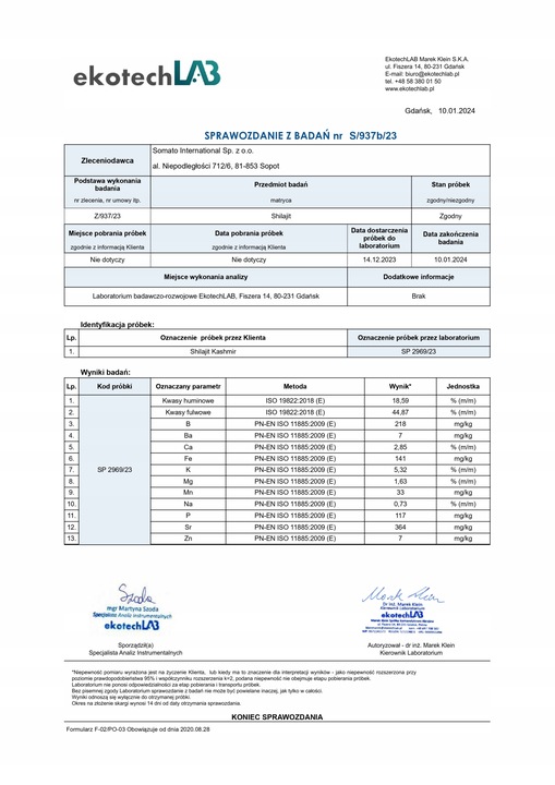 SHILAJIT MUMIO HIMALAJSKIE NATURALNE ORYGINALNE CZYSTE ŻYWE PASTA 25G