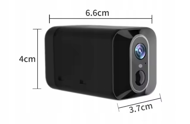 Mini kamera zewnętrzna kartę SIM zdalny podgląd żywo podczerwień 10