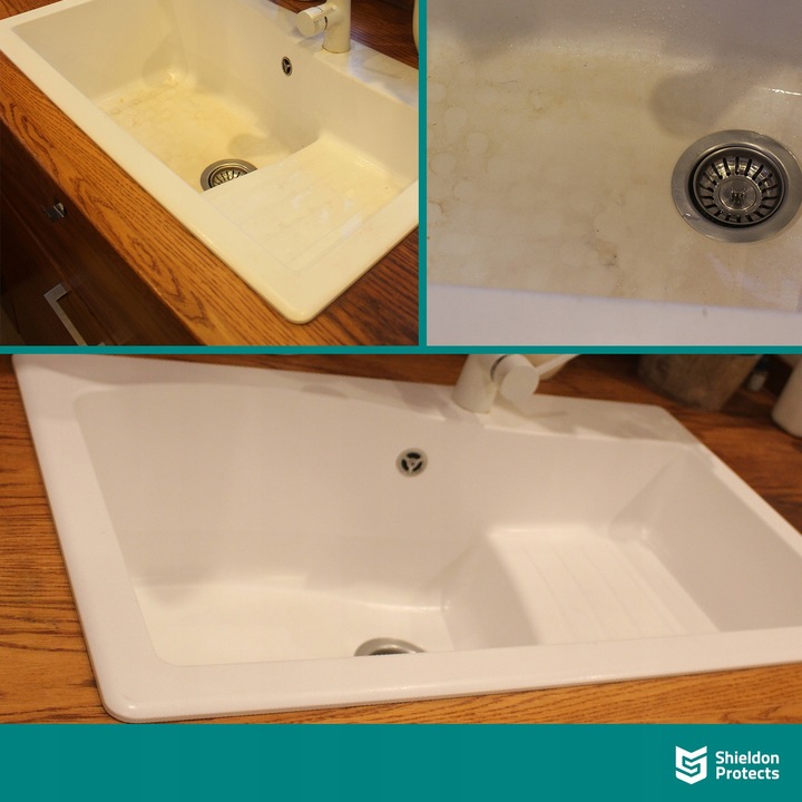 Zestaw impregnat do zlewu granitowego SINK + płyn do czyszczenia zlewu