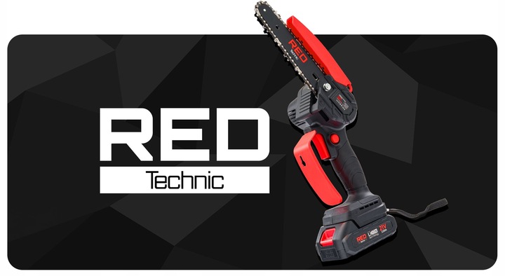 PIŁA ŁAŃCUCHOWA AKUMULATOROWA GAŁĘZIÓWKA MINI PILARKA 2x AKU + 4x