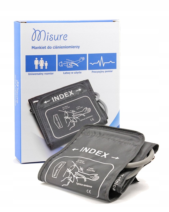 Mankiet do ciśnieniomierza elektronicznego i in. duży 22-42cm wysoka jakość