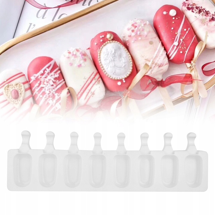 Forma silikonowa do lodów 8GN mała