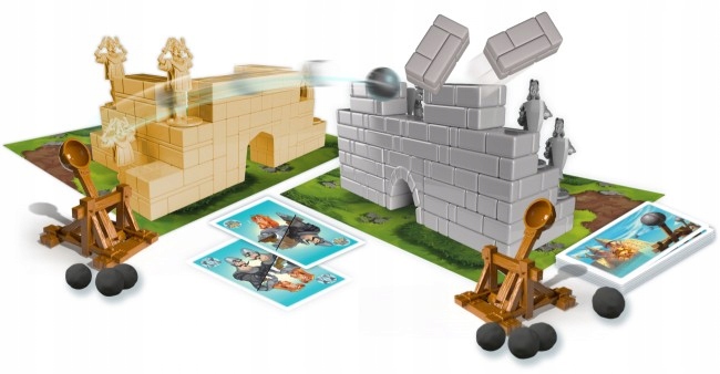 Gra planszowa FoxGames Wystrzałowe katupulty