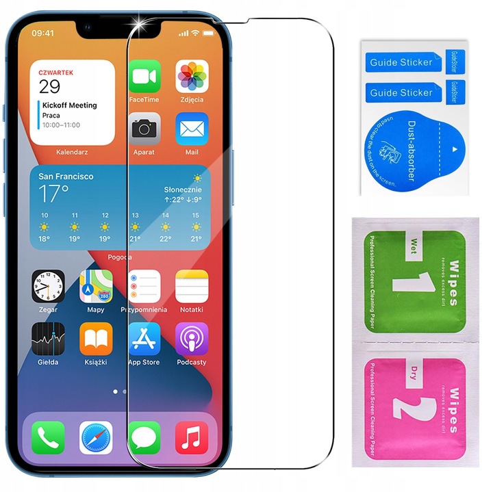 ETUI DO IPHONE 13 14 MAGSAFE PLECKI WZMACNIANE ANTI-SHOCK MATT CASE + SZKŁO