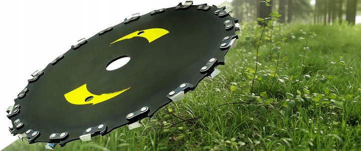 TARCZA DO KOSY SPALINOWEJ 230MM DO KOSZENIA TRAWY NÓŻ DO KRZEWÓW i
