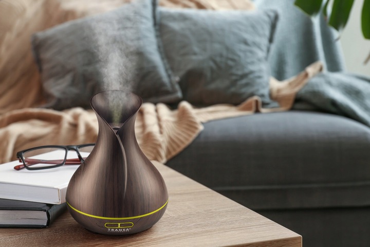 Dyfuzor Zapachowy Aromaterapia Pilot Timer LED AromaBrown Transa 300