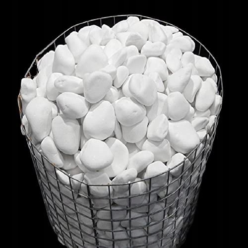 OTOCZAK BIAŁY KAMIEŃ THASSOS BIAŁE OTOCZAKI do OGRÓDU i DONICZEK 10 KG