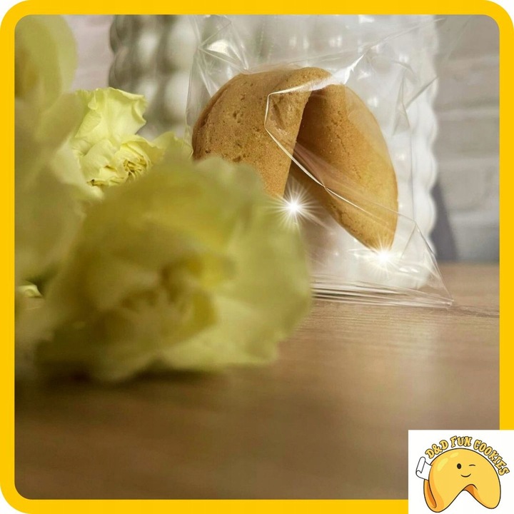 CHIŃSKIE CIASTECZKA Z WRÓŻBĄ klasyczne 100 sztuk MAGIA PRZEZNACZENIA