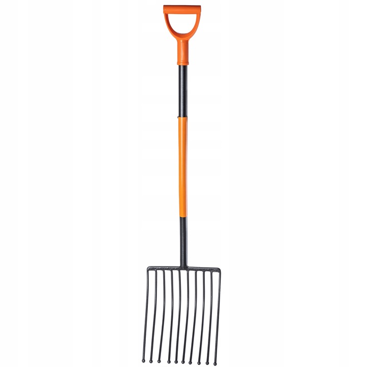 WIDŁY GABLE DO ZIEMNIAKÓW BURAKÓW 10 ZĘBNE METALOWE SOLIDNE MOCNE 130