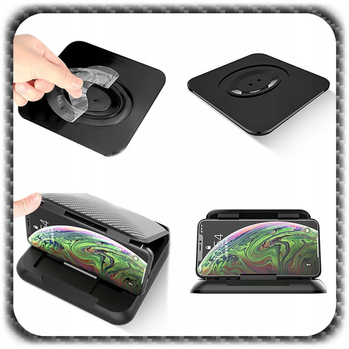 UCHWYT NA TELEFON do Samochodu Samochodowy NA DESKĘ KOKPIT Holder MOCNY