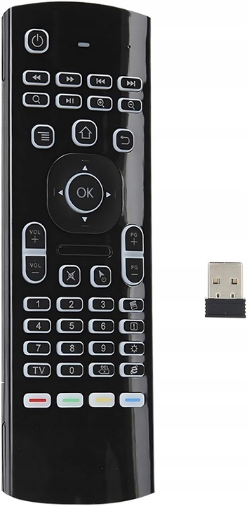 PILOT KLAWIATURA MYSZKA SMART TV MX3 BEZPRZEWODOWY