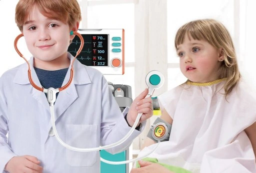 ZESTAW MAŁEGO LEKARZA STACJA MEDYCZNA PIELĘGNIARKA