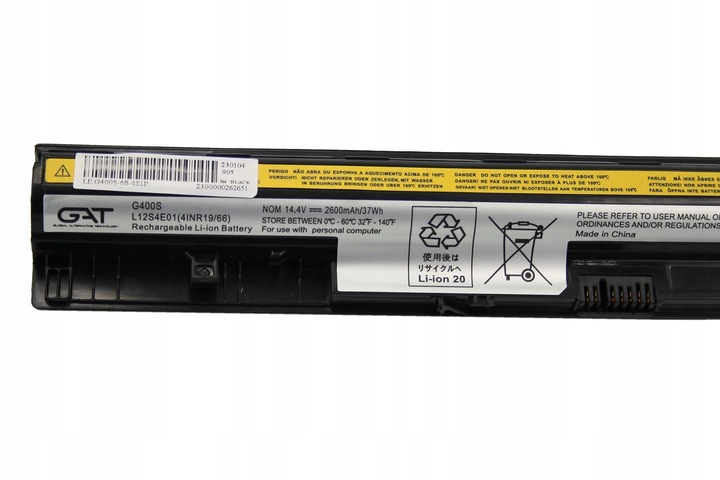 Bateria L12M4E01 do Lenovo G50 G500S G505S G50-30 G50-45 G50-70 G40 G70