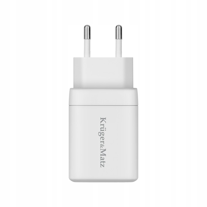 Szybka ładowarka sieciowa GAN 45W Power Delivery Quick Charge Kruger&Matz